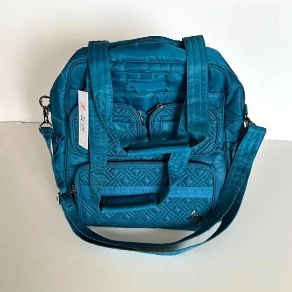 Lug Puddle Jumper LE Convertible Tote Bag Ocean Blue - Picture 7 of 13